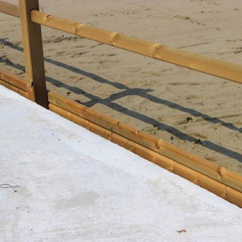 Planches de sable - planches de base pour les pentes